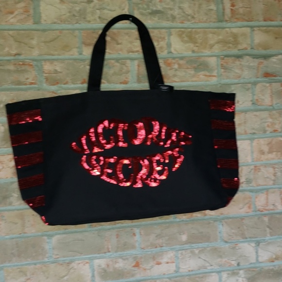 ❤Victoria's Secret Sequin Tote❤ - Picture 4 of 6